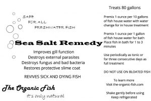 sea salt remedy